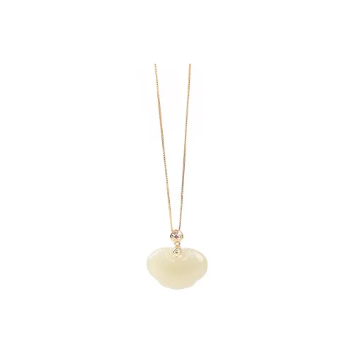 Honki Pendants Green Jade Unisex