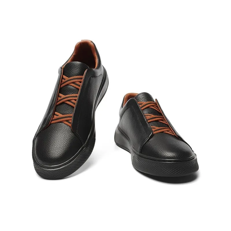 BEN SHERMAN Low Top Skateboard Shoes Men's Ecru-8