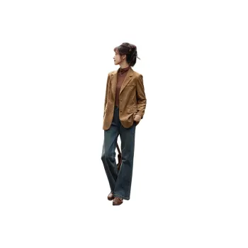 Mo Han Yi Mei Business Suit Women's Milk Coffee