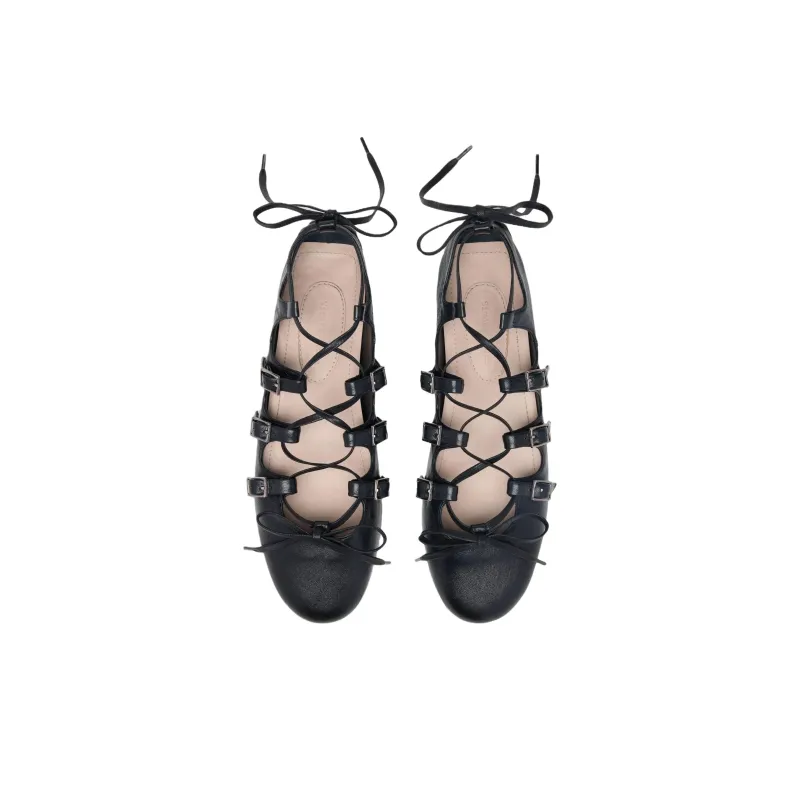 SIMONE ROCHA Ghillie Ballerina Shoes Women's-3