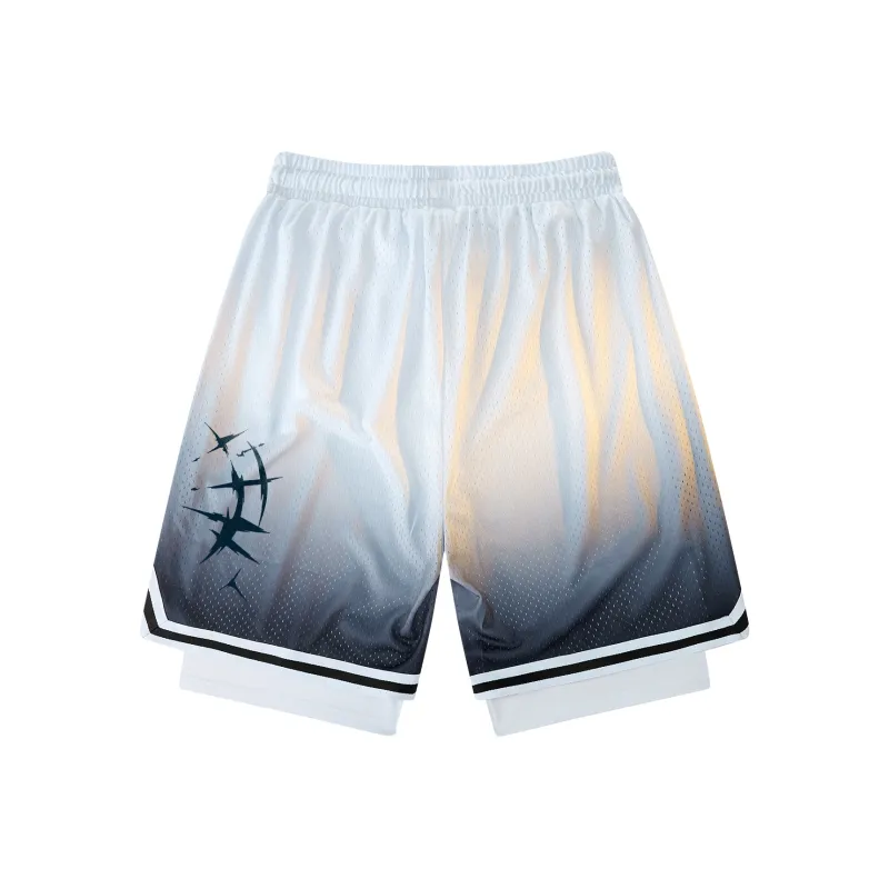 Yiwen Basketball Shorts Unisex-11