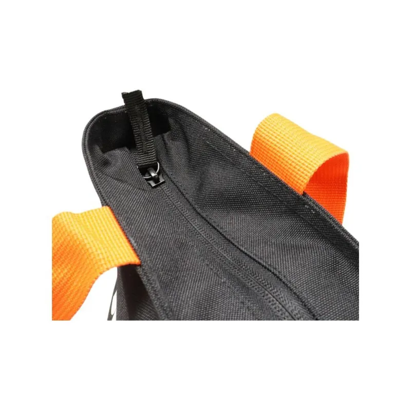 Nike Polyester Tote Bag, Shopping Bag, Handbag Unisex Black & Orange-6