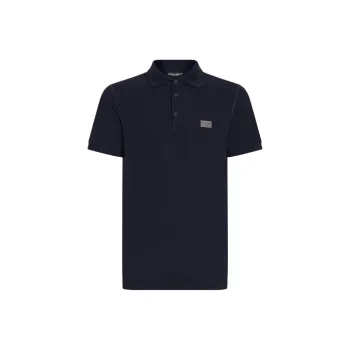 Dolce & Gabbana Polo Shirt Men's Marine Blue