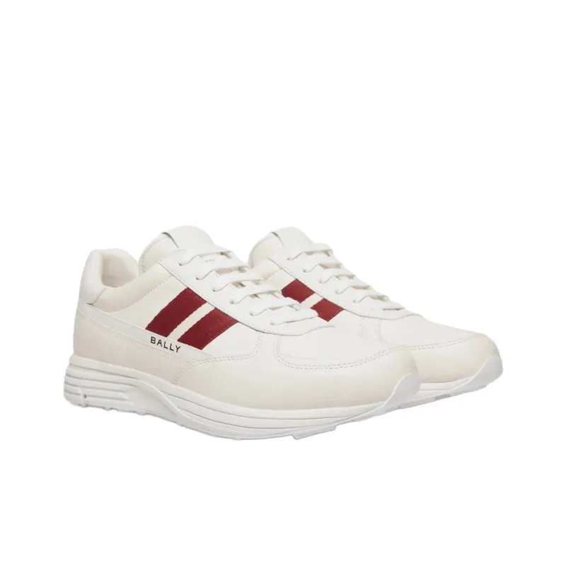 BALLY Golf Capsule Low Top Casual Shoes Men's White-2
