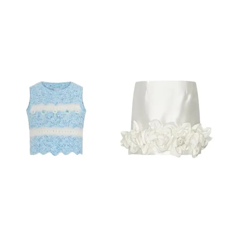 PLANE DRIFT Two Piece Skirt Sets Women's-0
