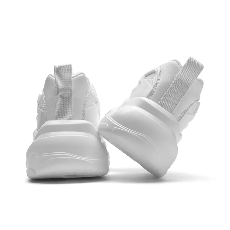 DEVIL AND ANGEL Height Increasing Abrasion Resistant Slip Resistant Low Top Chunky Sneakers Unisex-3
