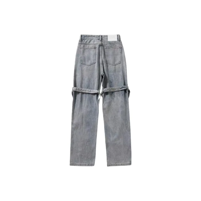 SNOW FLYING Jeans Unisex Gray-1