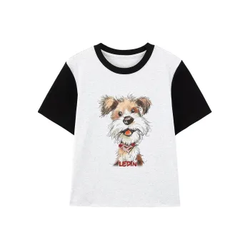LEDIN T Shirts Women's Black