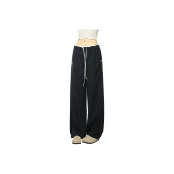 Aaisup Casual Pants Women's Dark Blue