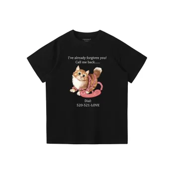 FAIRWHALE Drop Shoulder Sleeve T Shirt Women's