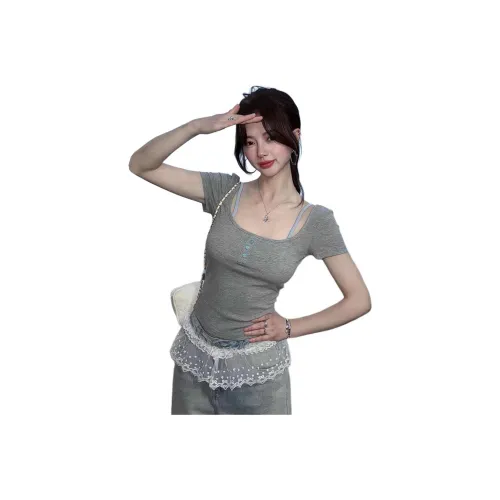 Flowers In Water T Shirt Women's