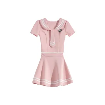 PLANE DRIFT Two Piece Skirt Sets Women's
