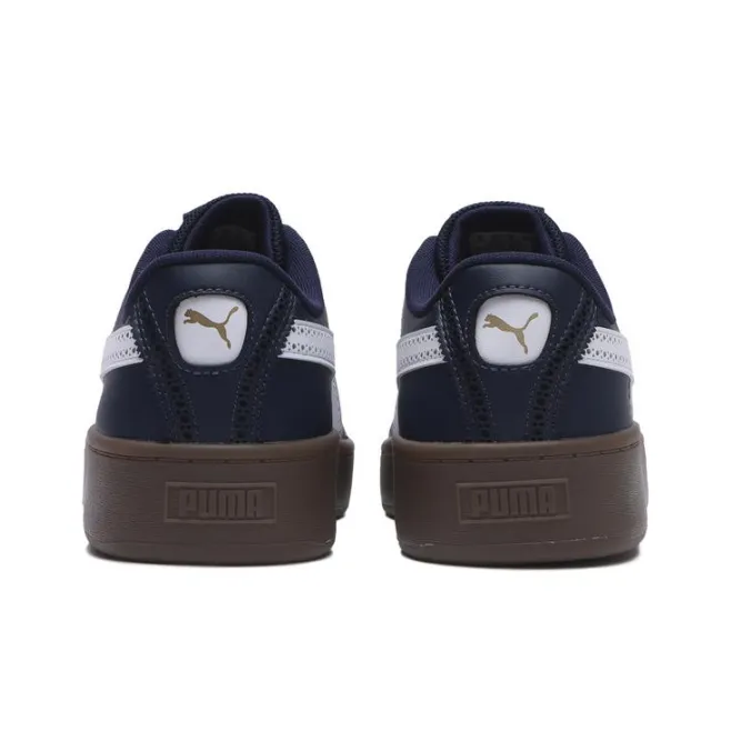 PUMA Anti Slip Wear Resistant Low Top Skateboard Shoes Unisex Blue-3