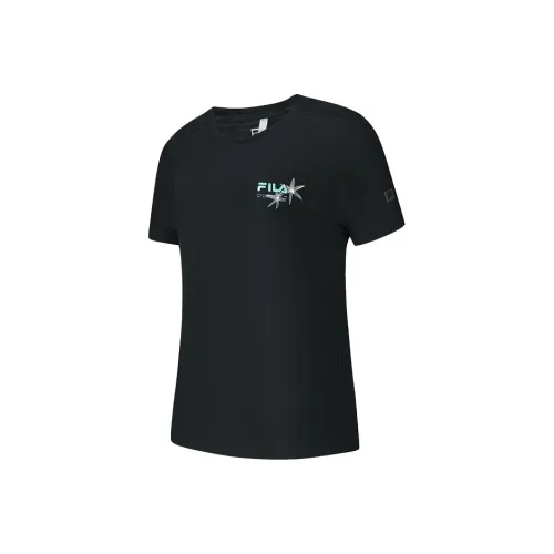FILA T Shirt Women's Pitch Black