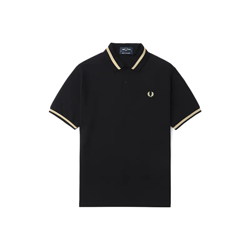 FRED PERRY Logo embroidered Polo Shirt-0