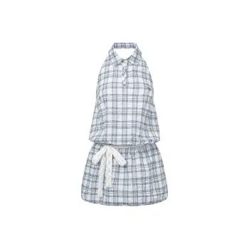 KYKW Sleeveless Dresses Women's Light Blue