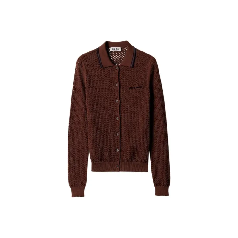 MIU MIU Cotton Cardigan-0