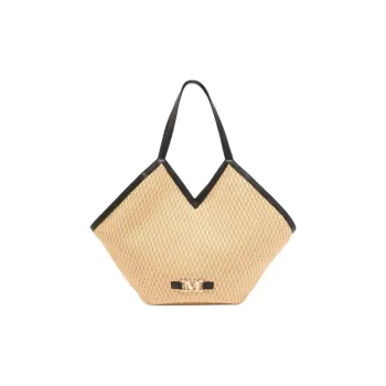 MaxMara Raffia Handbag Women's Natural