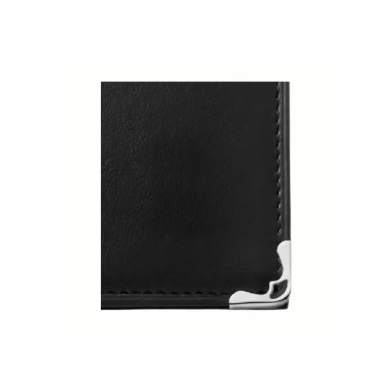 CARTIER Must De Cartier Calfskin Passport Holder Regular Men's Black-5