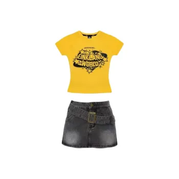 ABCMININ Two Piece Skirt Sets Women's