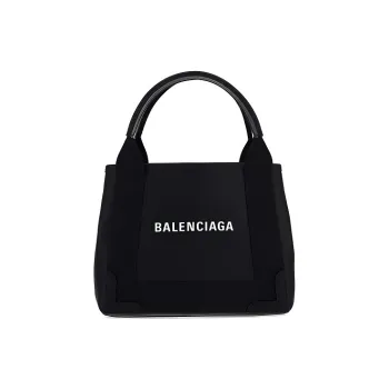 Balenciaga Leather Tote Bag, Shopping Bag, Handbag Women's Black