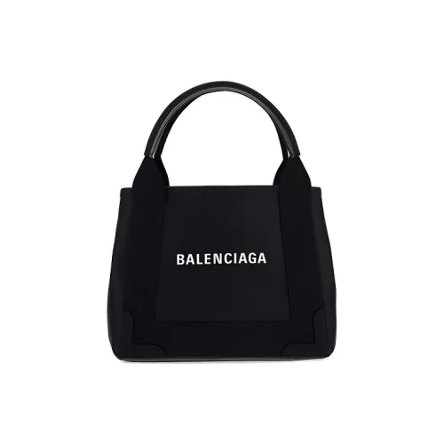 Balenciaga Leather Tote Bag, Shopping Bag, Handbag Women's Black