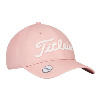 TITLEIST Nylon Baseball Caps Unisex Pink