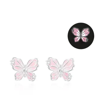 Goran 925 Sterling Silver Stud Earrings Women's