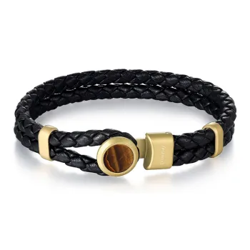 BROSWAY Titanium Steel Bracelets Men's Black