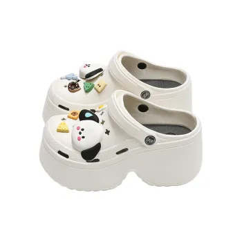 Foot Recreation Summer Height Increasing Clogs Women's Outerwear Stylish Sandals