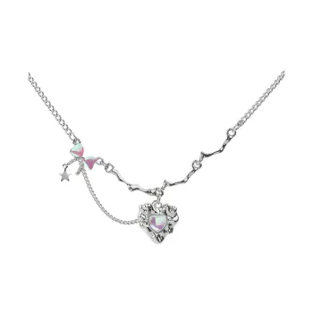 JONNY MOORE Titanium Steel Necklaces Women's