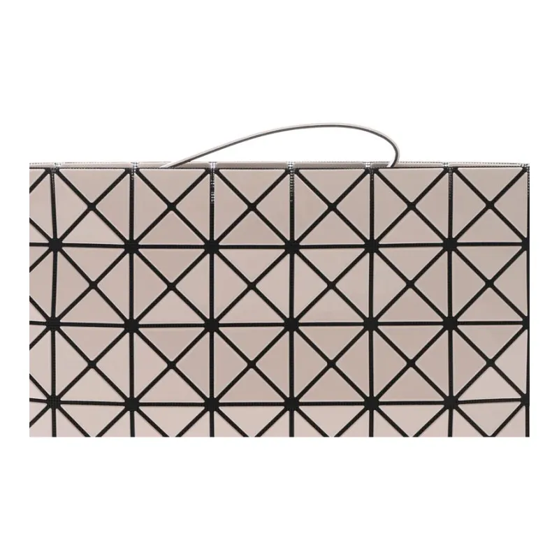 ISSEY MIYAKE Prism PVC Polyvinyl Chloride Wrist Bag Clutch Women's Nude-4
