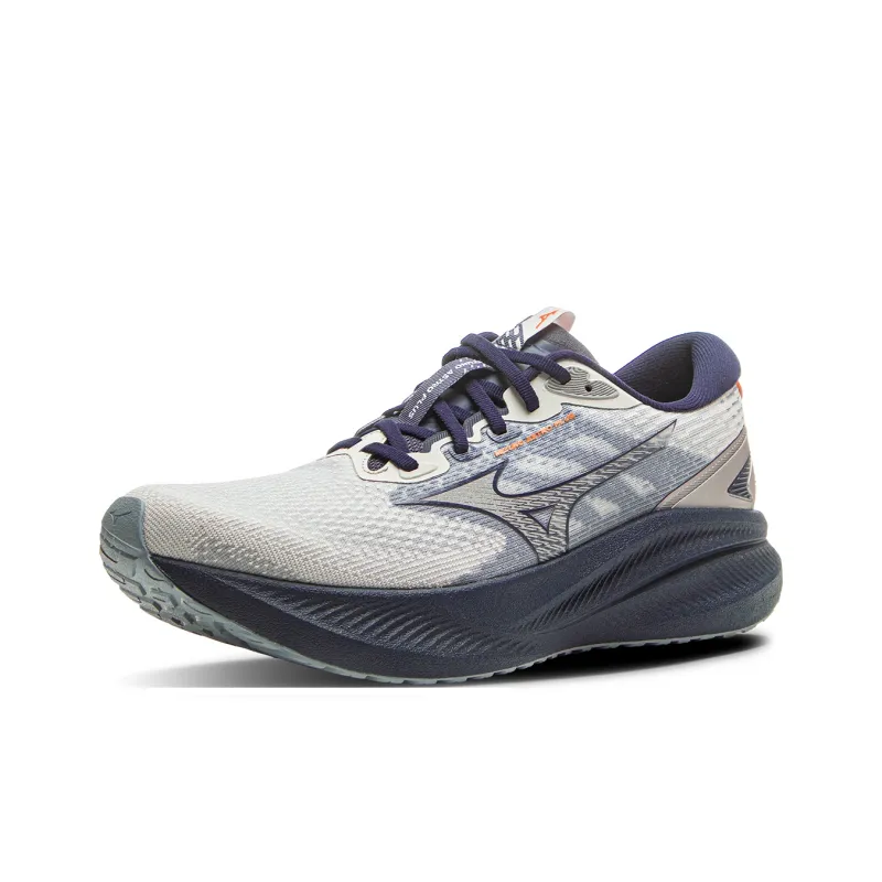 Mizuno ASTRO PLUS Support Abrasion Resistant Breathable Low Top Running Shoes Unisex Gray-1