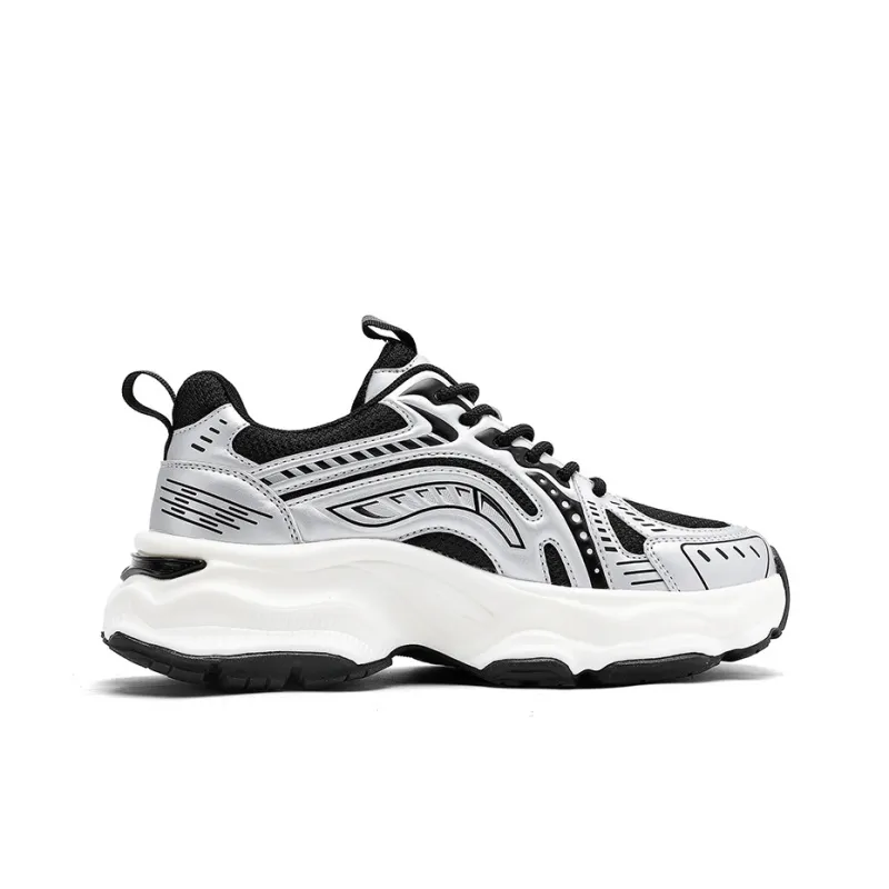 K bird Cushioning Slip Resistant Height Increasing Low Top Chunky Sneakers Women's-1
