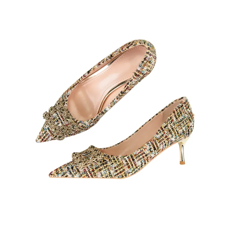 TADSW Slim Heel High Heels Women's-1