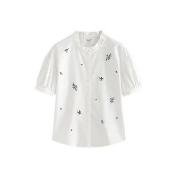Inman Shirts Women's Pearl White