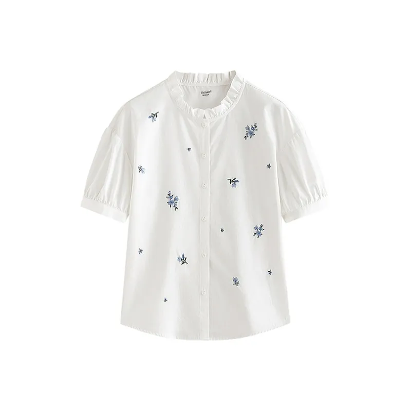 Inman Shirts Women's Pearl White-0