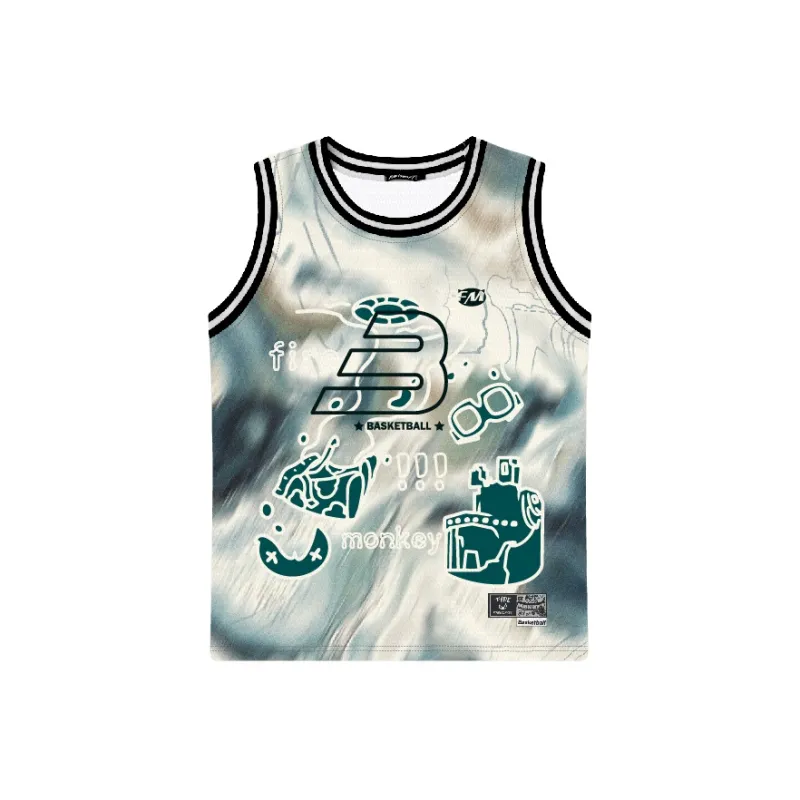 FireMonkey Basketball Jersey Unisex-0