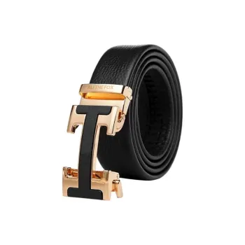 ALI THE FOX Cow Leather Belts Unisex 3.5CM