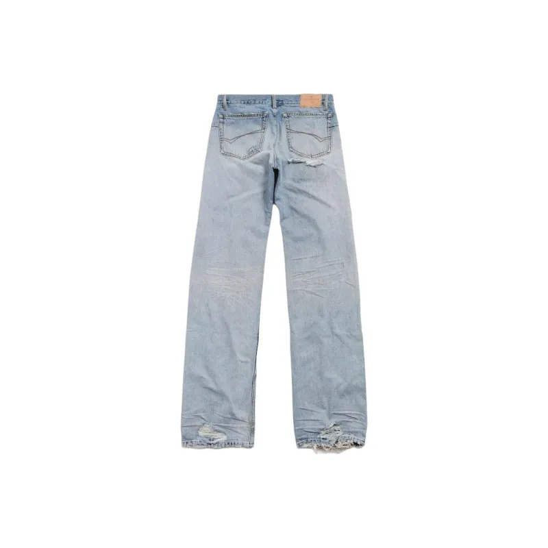 Balenciaga Jeans Slim Fit Women's Light Blue-1