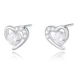 Heart Stud Earrings