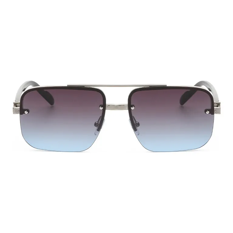 PSACSS Metal Aviator Sunglasses Unisex-3