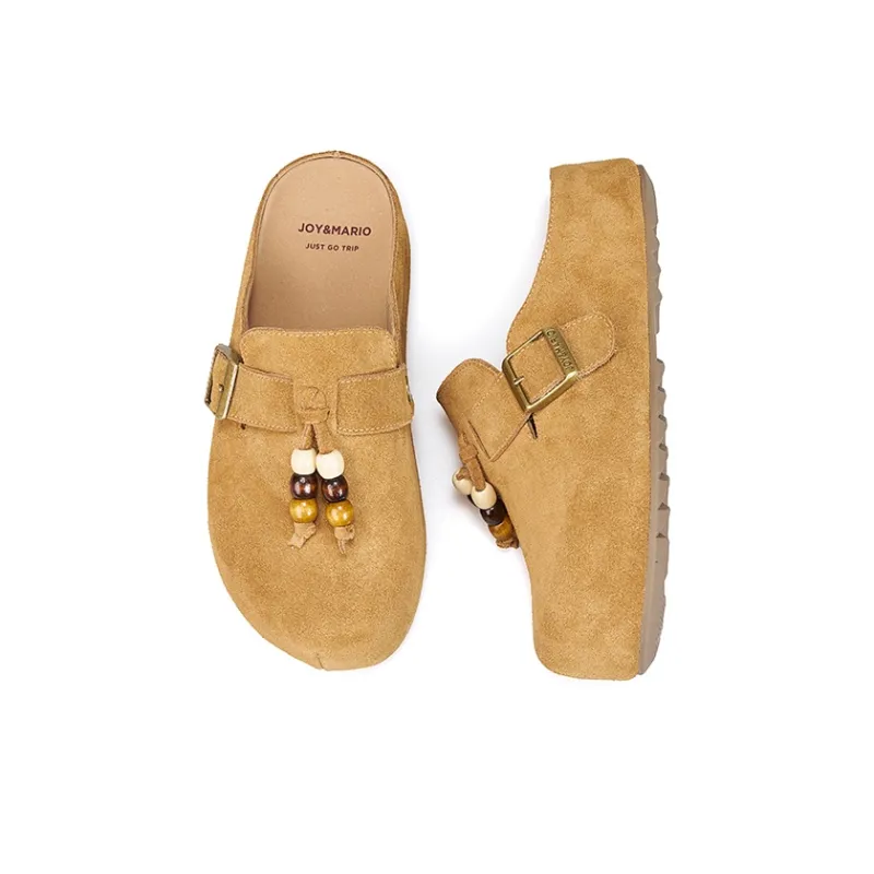 Joy&Mario Slip Resistant Quick Dry Closed Toe Slippers Women's-11