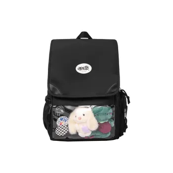 Travel Nylon Backpack Women's Black, White, Yellow, Khaki