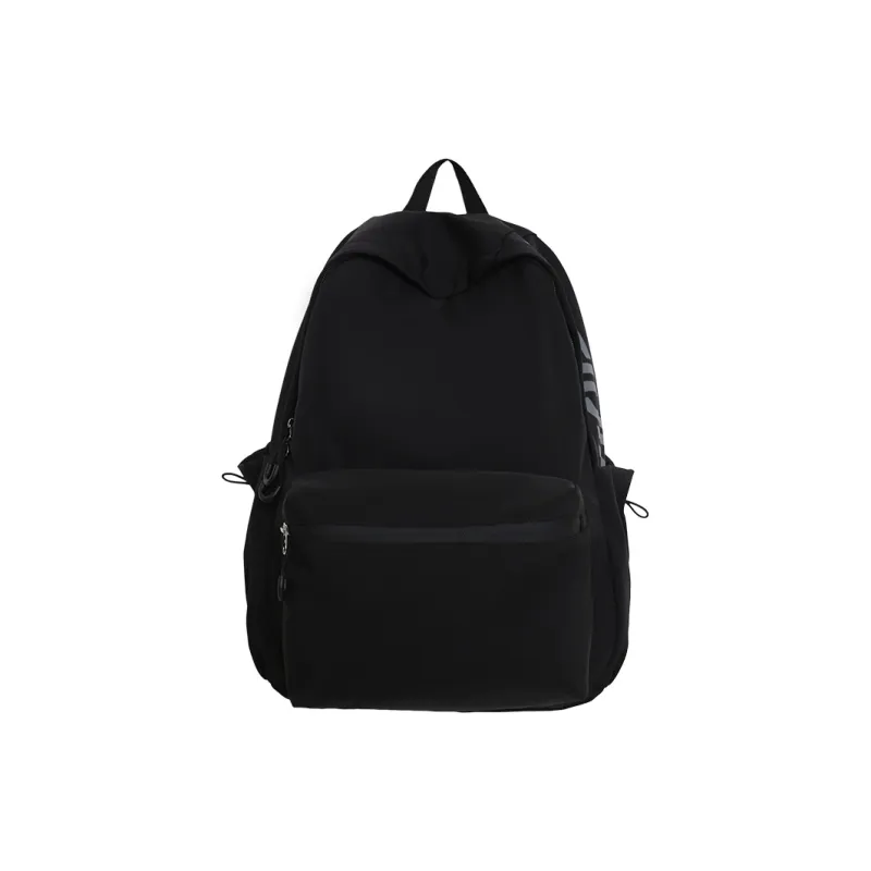 AIBAG Nylon Backpack Unisex White/Black/Blue/Pink-6