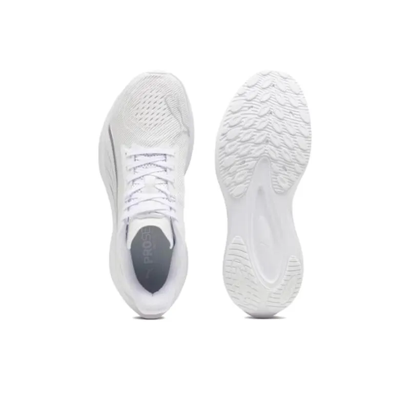 PUMA Darter Pro Cushioning And Breathable Low Top Casual Running Shoes Women's White-2