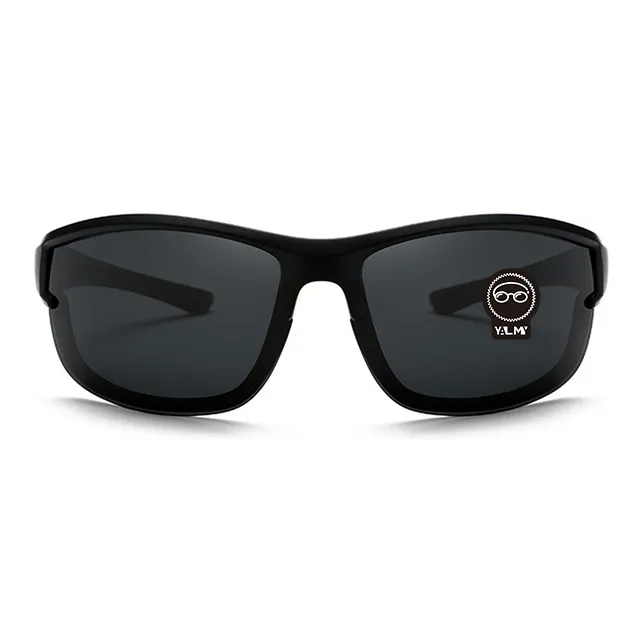 YALMY TR/Memory Plastic Irregular Shape Sunglasses Men's-3