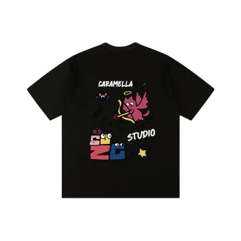 Caramella Drop Shoulder Sleeve T Shirt Women's
