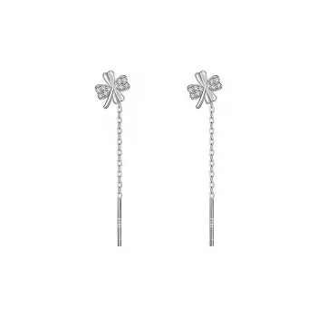 Zocai S925 Silver Drop Earrings Women's