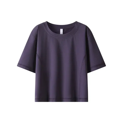 ZHIO Drop Shoulder Sleeve T Shirt Women's